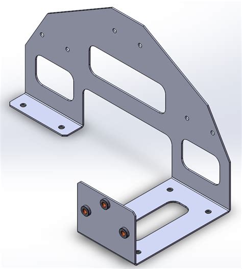 how to make a sheet metal brackets solidworks|sheet metal bracket solidworks.